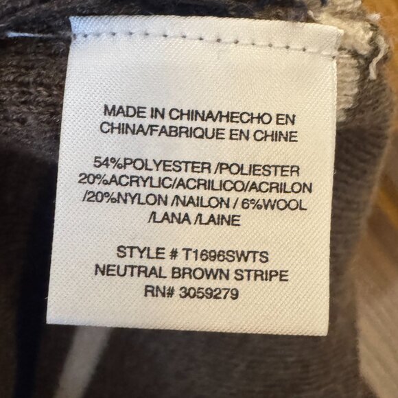 Striped Brown Sweater - Picture 5 of 6